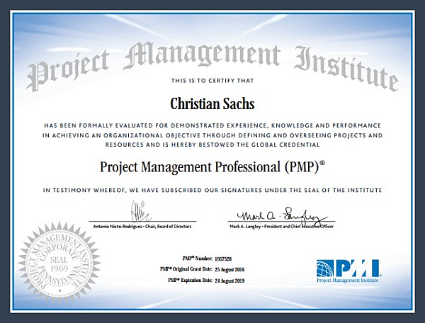 PMP® Certified Project Management Professional